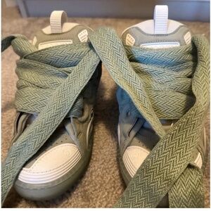 Like New Lanvin Curb Sneakers